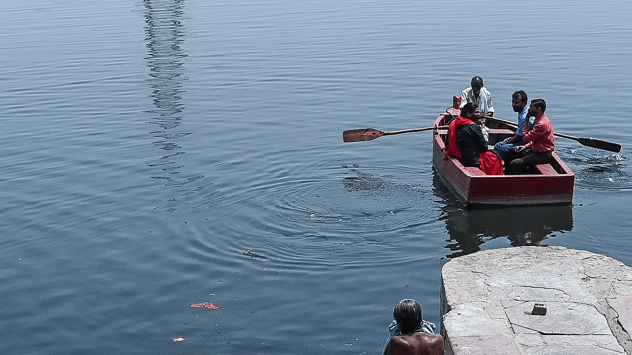 File photo of the Yamuna river. Credit: AFP Photo