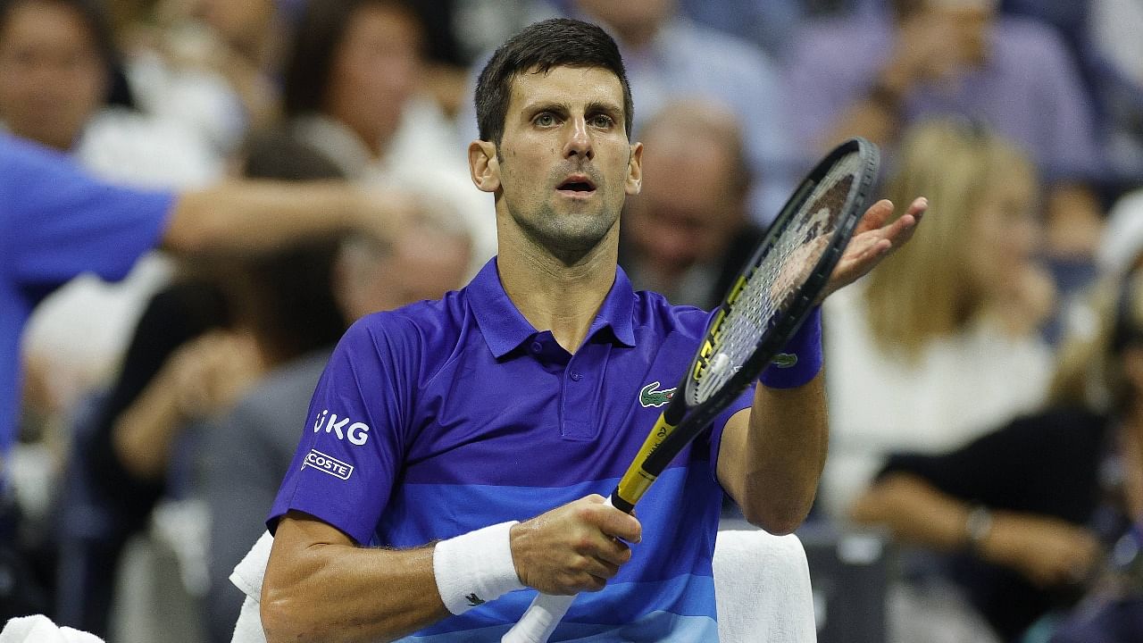 World No 1 men's tennis player Novak Djokovic. Credit: AFP File Photo