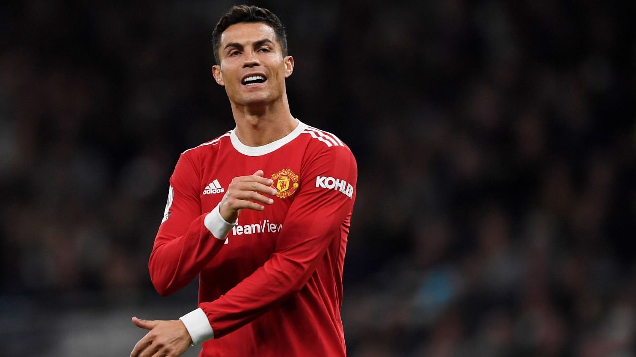 Manchester United's Cristiano Ronaldo. Credit: Reuters Photo