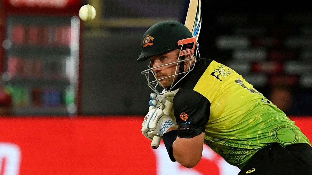 Australia skipper and opening batter Aaron Finch. Credit: AFP Photo