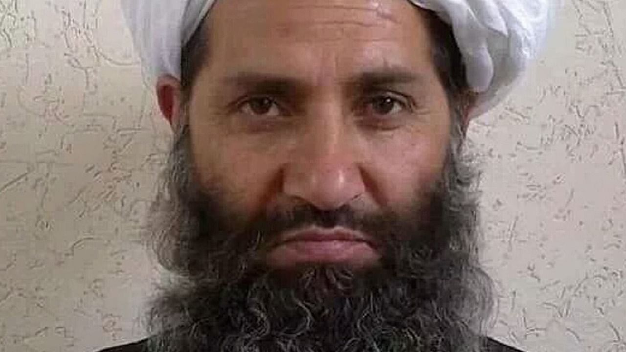 Mullah Haibatullah Akhundzada. Credit: AFP Photo/Afghan Taliban