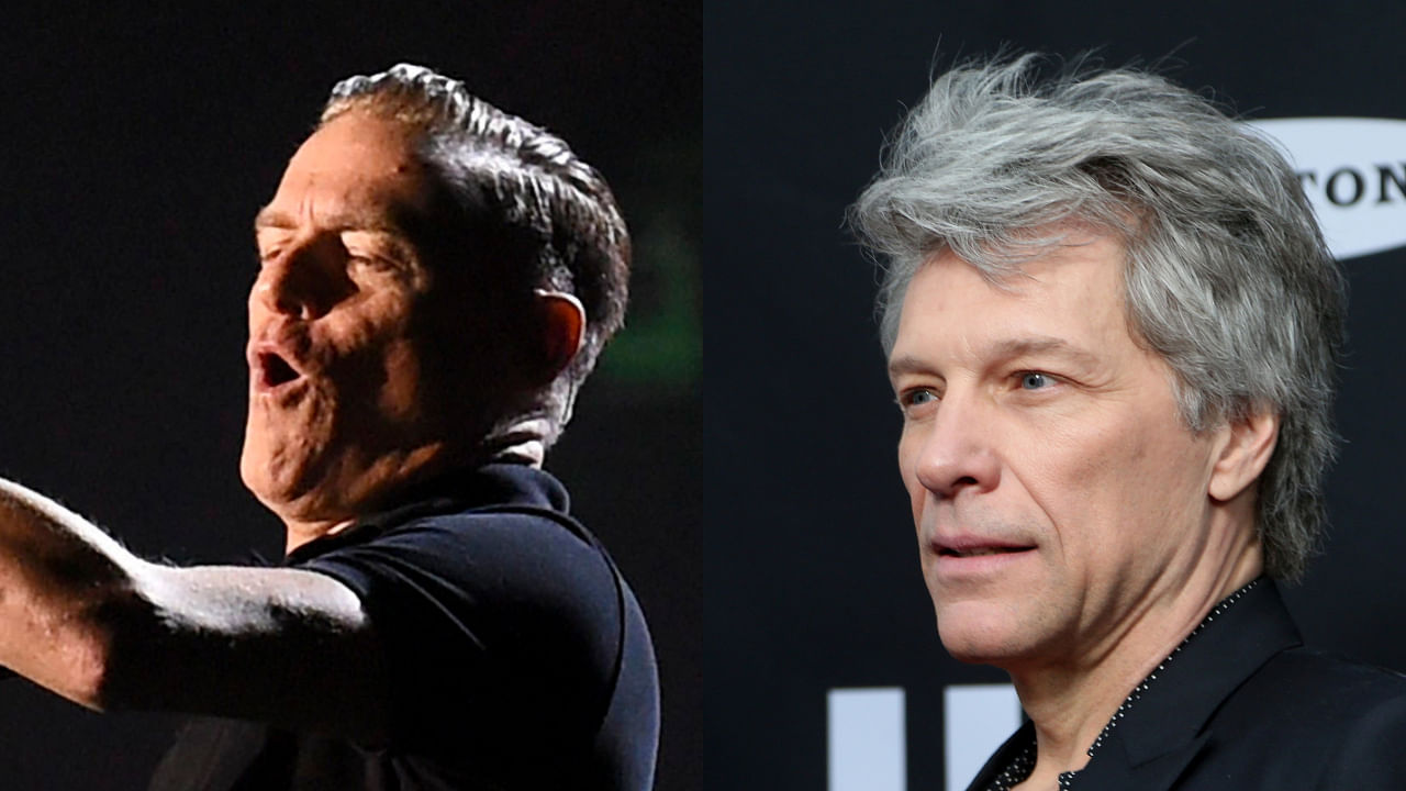 Singers Bryan Adams (L) and Jon Bon Jovi. Credit: PTI, Reuters File Photos