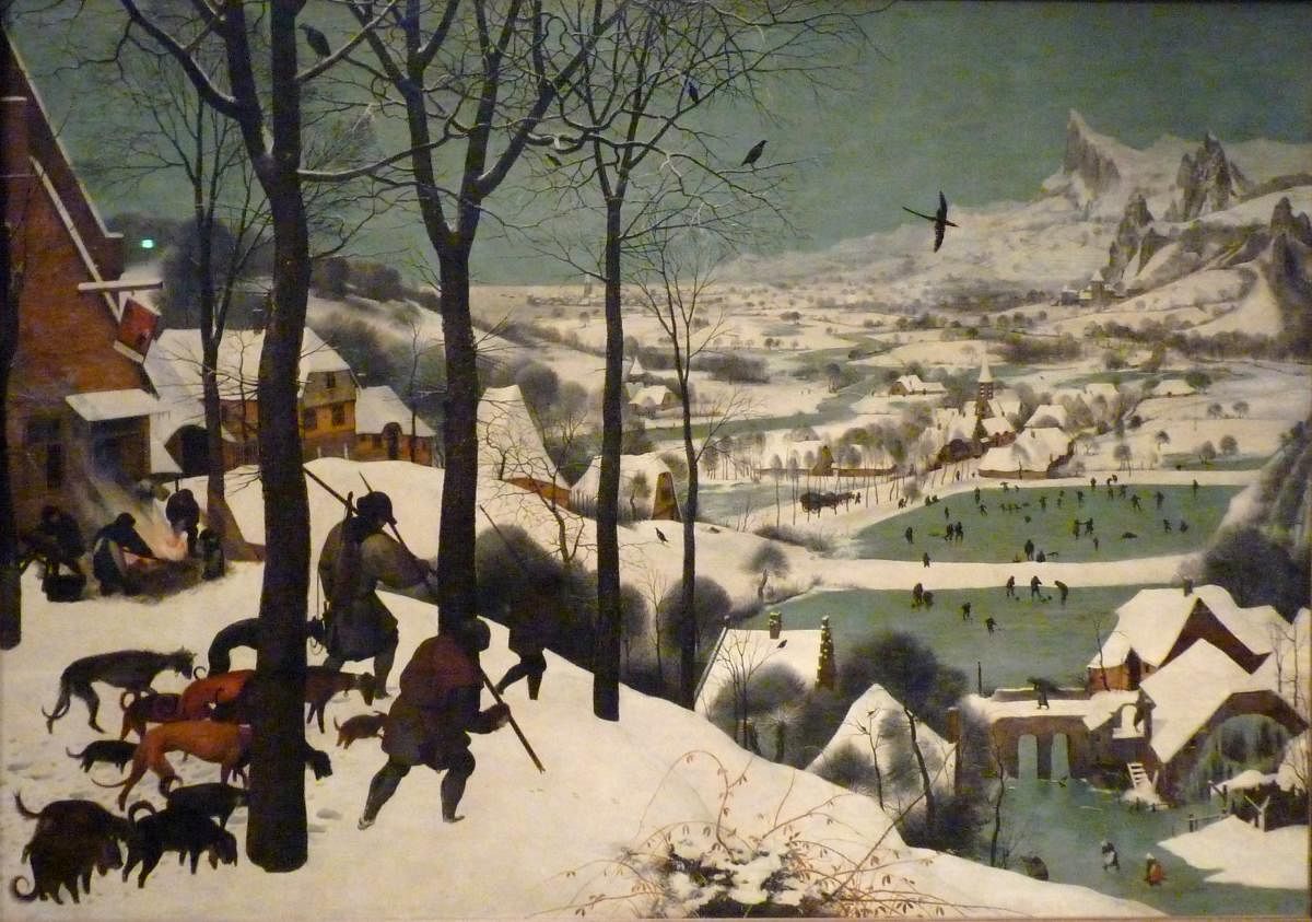 'Hunters in the snow'