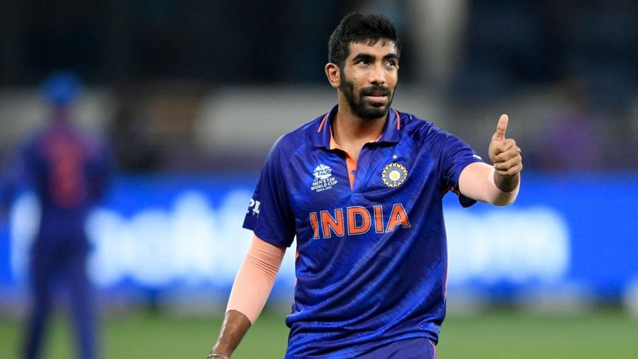 India's Jasprit Bumrah. Credit: AFP Photo