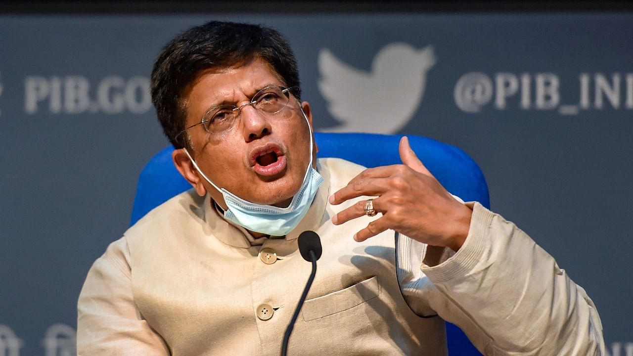 Union Minister Piyush Goyal. Credit: PTI File Photo