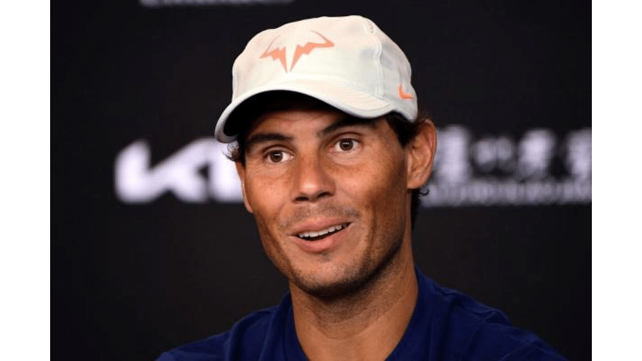 Nadal will be eyeing for a men's record 21st major title at the Australian Open. Credit: AFP Photo