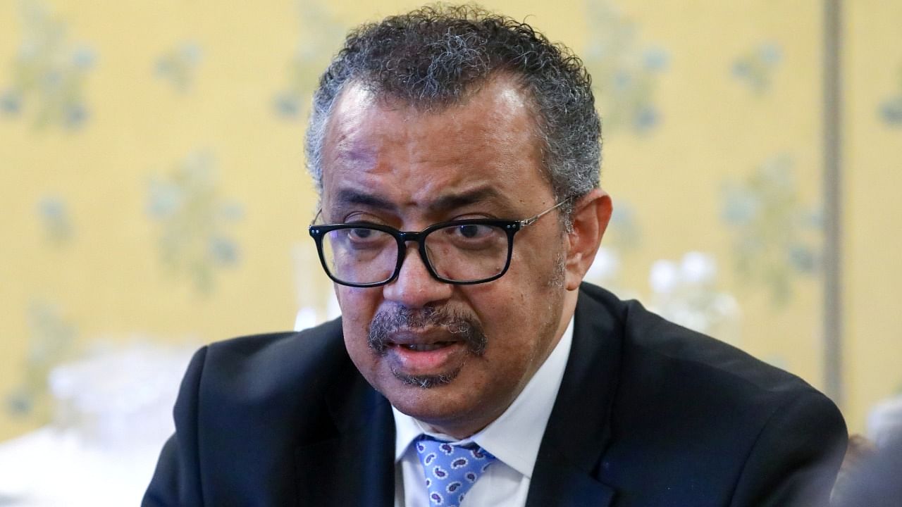 World Health Organisation Director-General Tedros Adhanom Ghebreyesus. Credit: Reuters Photo