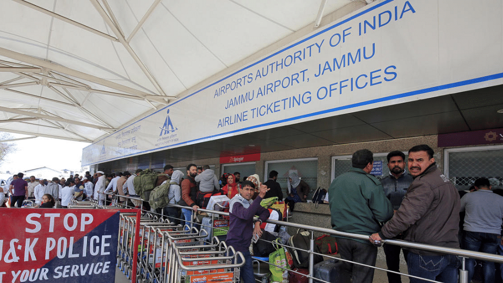 Jammu airport. Credit: Reuters File Photo