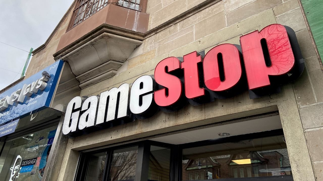 GameStop, which raised $551 million in late April, raised more than $1 billion in a share offering in June, cashing in on a social-media driven surge in its stock price in the beginning of 2021. Credit: Reuters File Photo