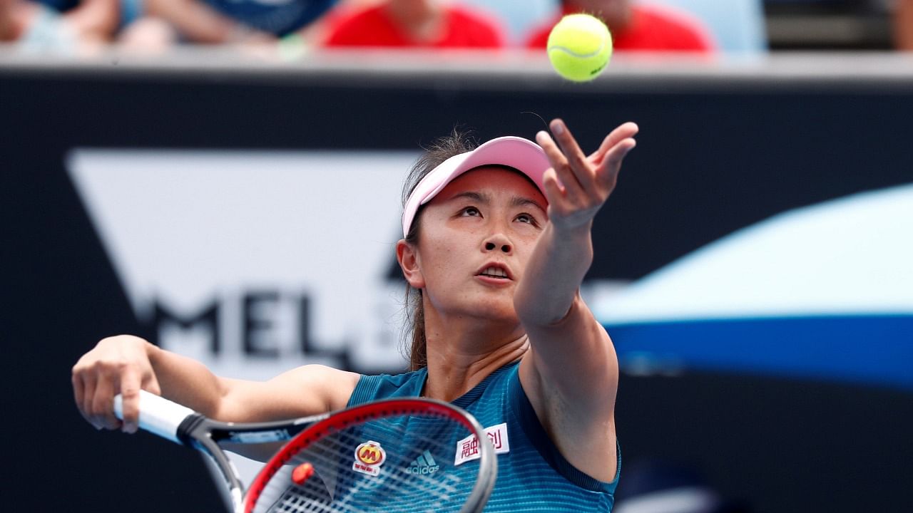 Peng Shuai wrote that Zhang Gaoli, a former vice premier and member of the party's all-powerful Politburo Standing Committee, had forced her to have sex despite repeated refusals following a round of tennis three years ago. Credit: Reuters File Photo