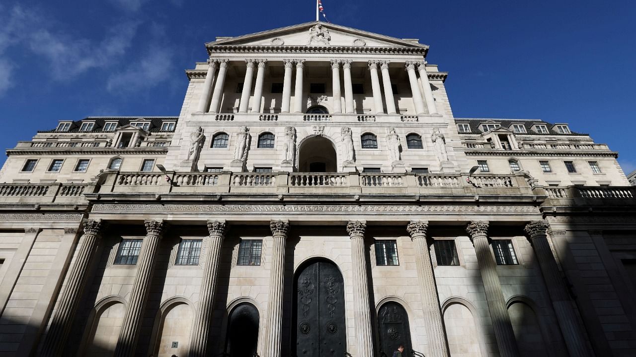 The Bank of England. Credit: Reuters File Photo