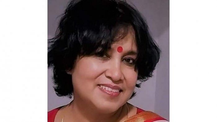Renowned writer Taslima Nasreen. Credit: Twitter/@taslimanasreen