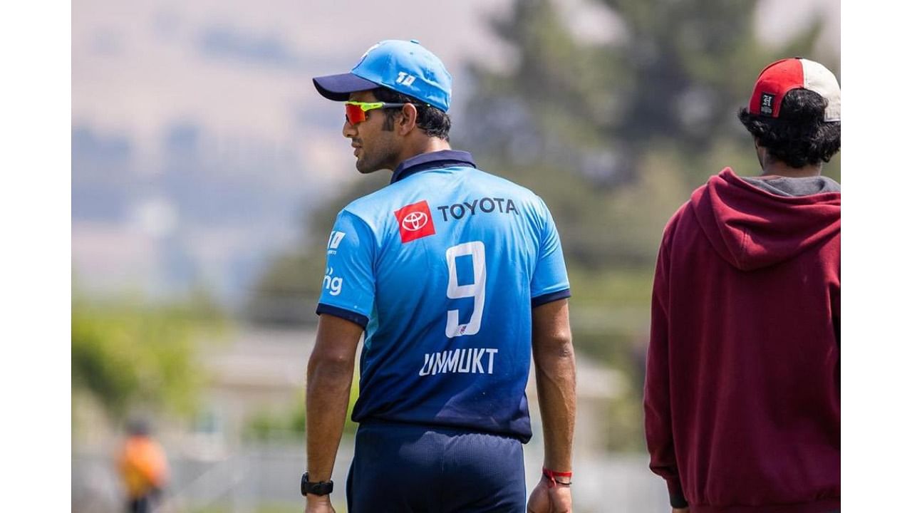 Former India U-19 skipper Unmukt Chand. Credit: Twitter/@UnmuktChand9