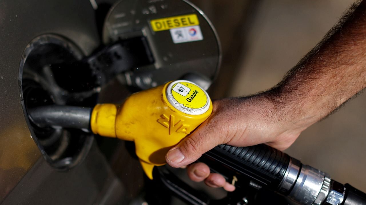 As of Thursday, petrol costs Rs 104.91 per litre and diesel is priced at Rs 94.51. Credit: Reuters Photo