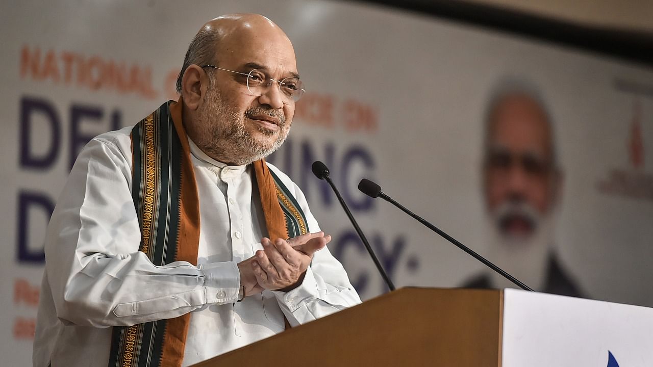 Union Home Minister Amit Shah. Credit: PTI File Photo