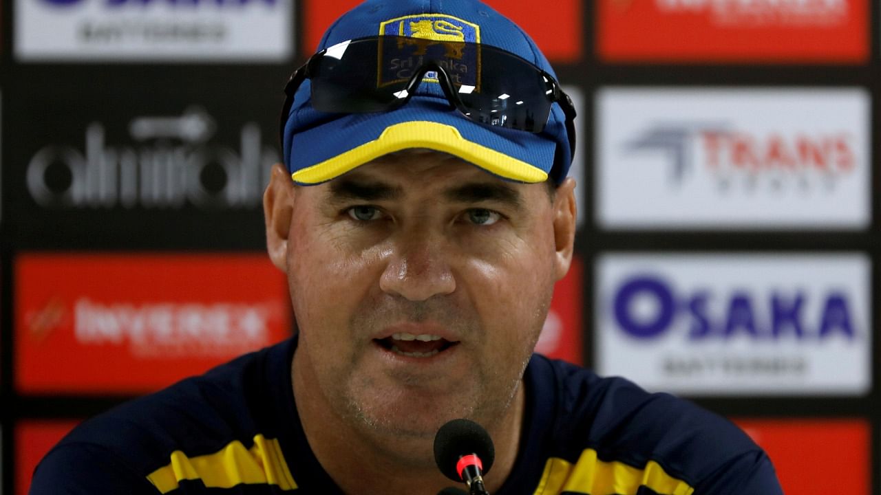 Sri Lanka coach Mickey Arthur. Credit: Reuters File Photo