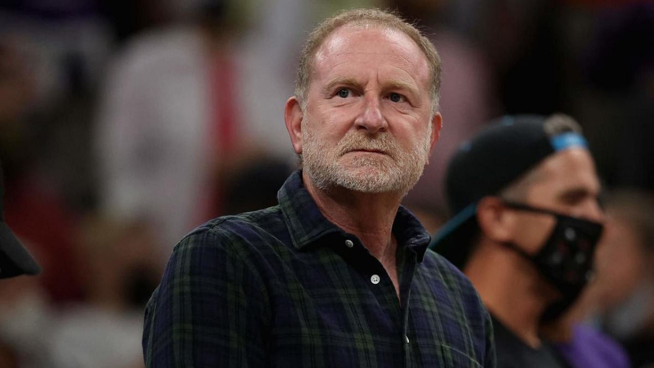 Phoenix Suns and Mercury owner Robert Sarver. Credit: AFP File Photo