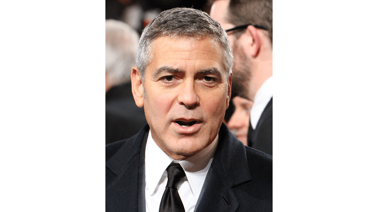 Hollywood star George Clooney in 2012. Credit: Wikimedia Commons