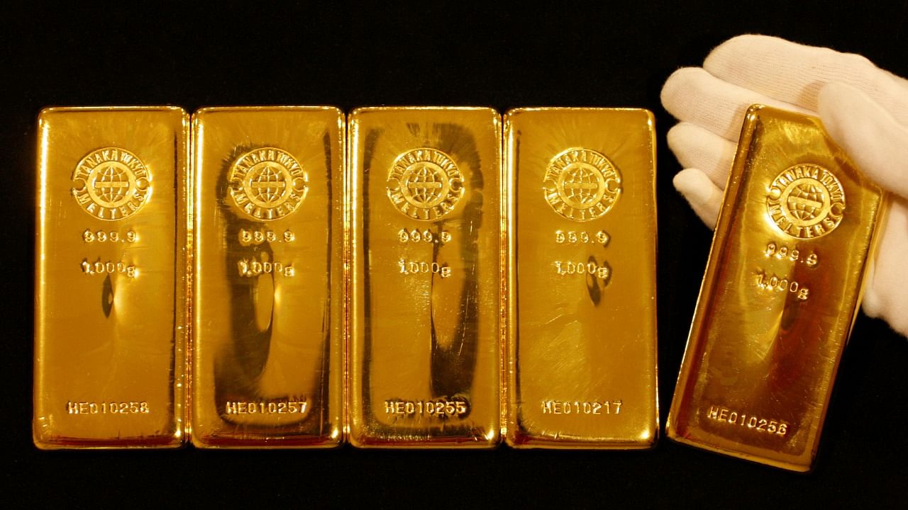 Gold, tends to benefit when interest rates are low as it reduces the opportunity cost of holding bullion. Credit: Reuters Photo