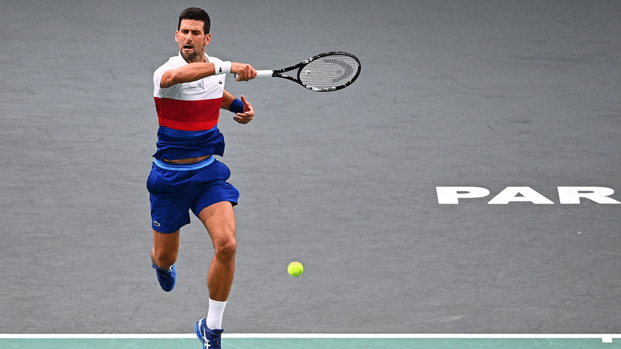 Top-ranked Novak Djokovic. Credit: AFP Photo