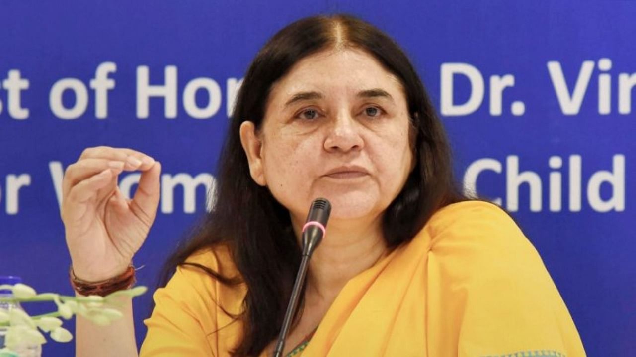 Former Union minister and Sultanpur MP Maneka Gandhi. Credit: PTI Photo