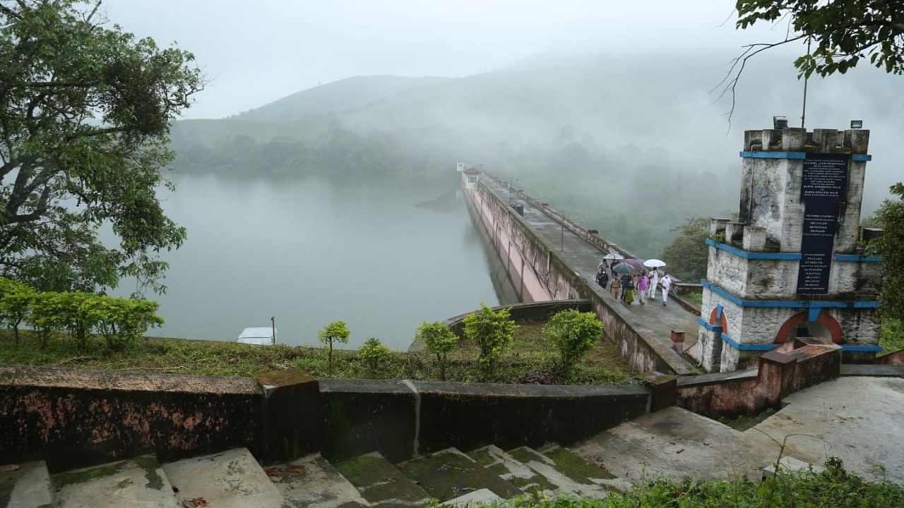 At present, the water level of the Mullaperiyar dam is 138.5 feet. Credit: Special Arrangement