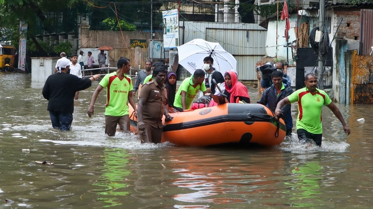 This is the first time that the city received over 20 cm of rainfall since 2015. Credit: IANS Photo