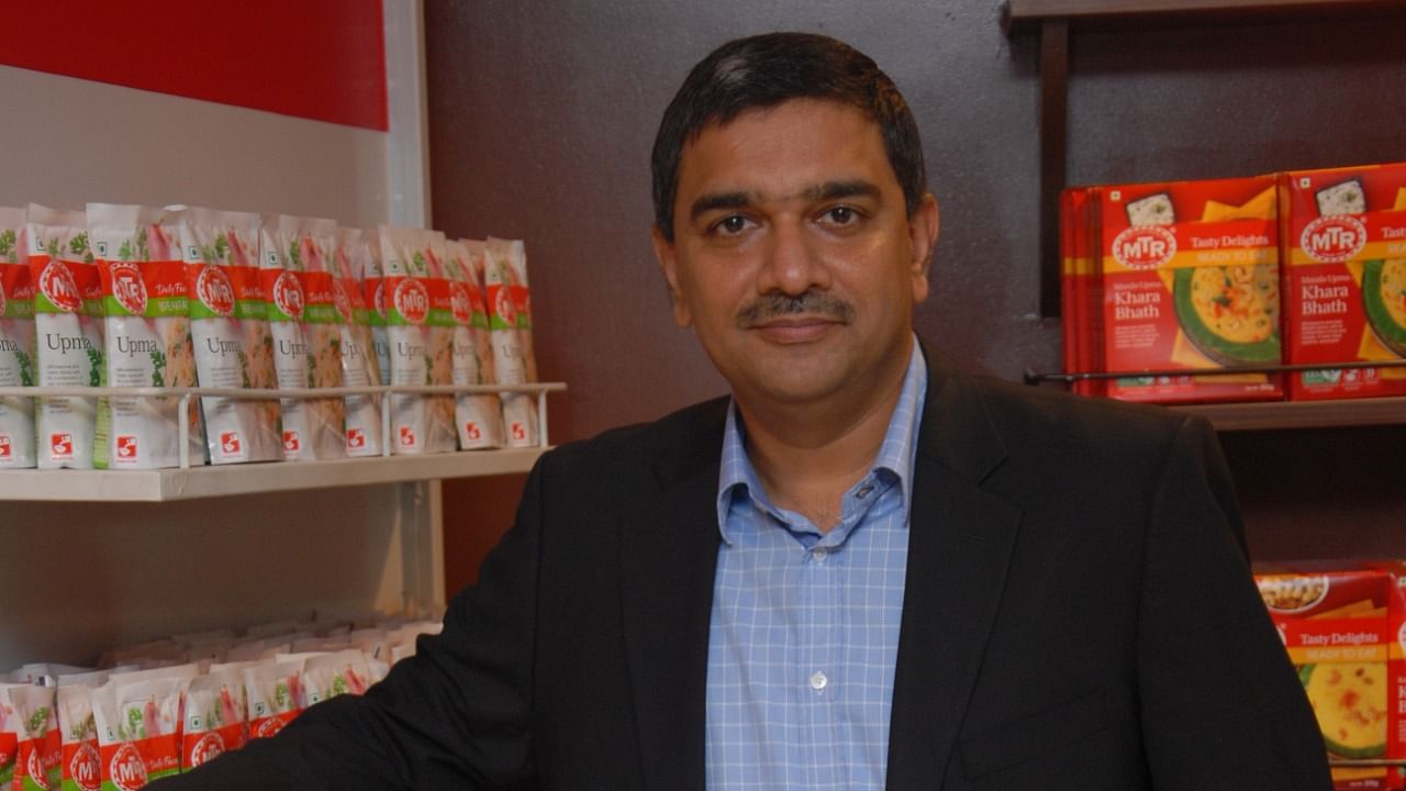 Sanjay Sharma, CEO, MTR Foods. Credit: Special Arrangement