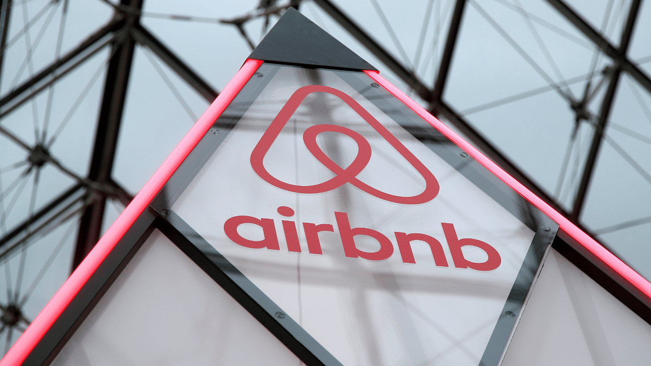 Airbnb said more than 100,000 guests had stayed continuously on its rentals for at least three months in the past year. Credit: Reuters Photo