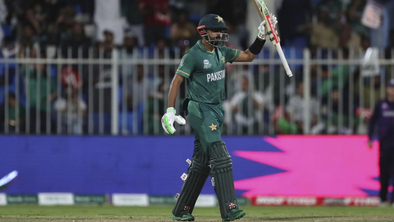 Pakistan's captain Babar Azam. Credit: AP Photo