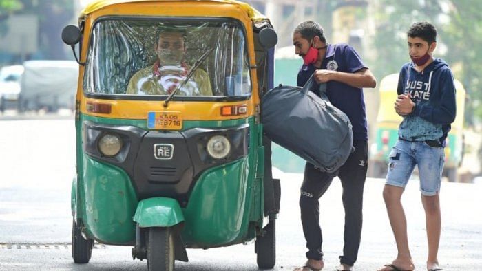 A commuter can carry up to 20 kgs of baggage for free and will have to pay Rs 5 for every 20 kg of additional baggage. Credit: DH File Photo