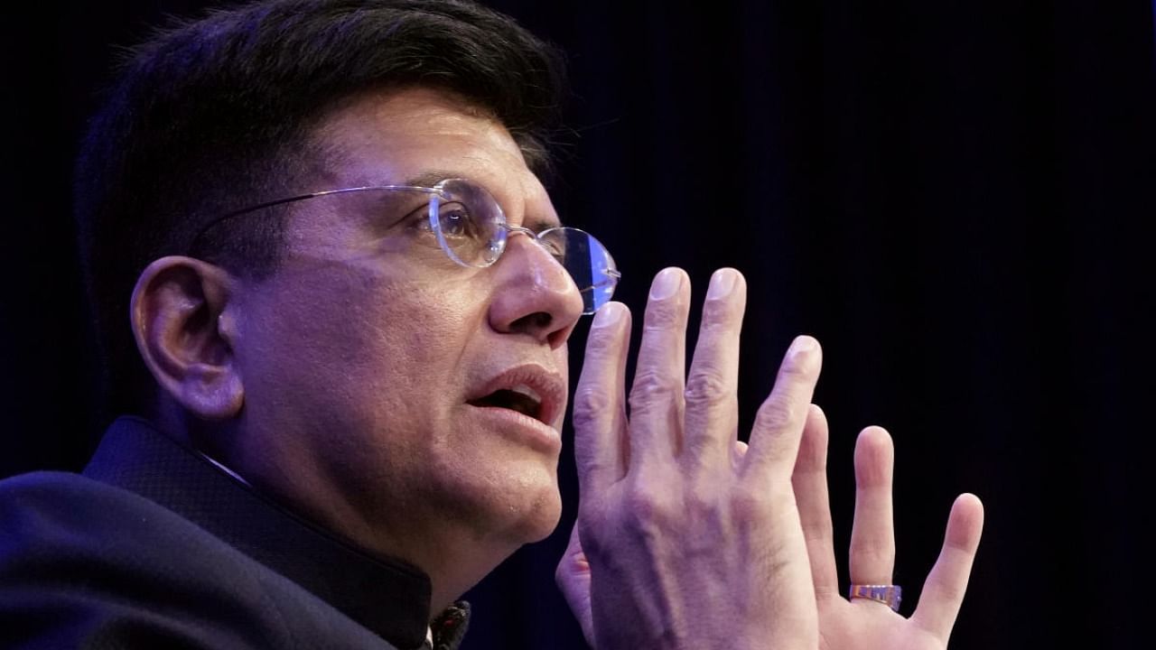 Piyush Goyal. Credit: Reuters photo