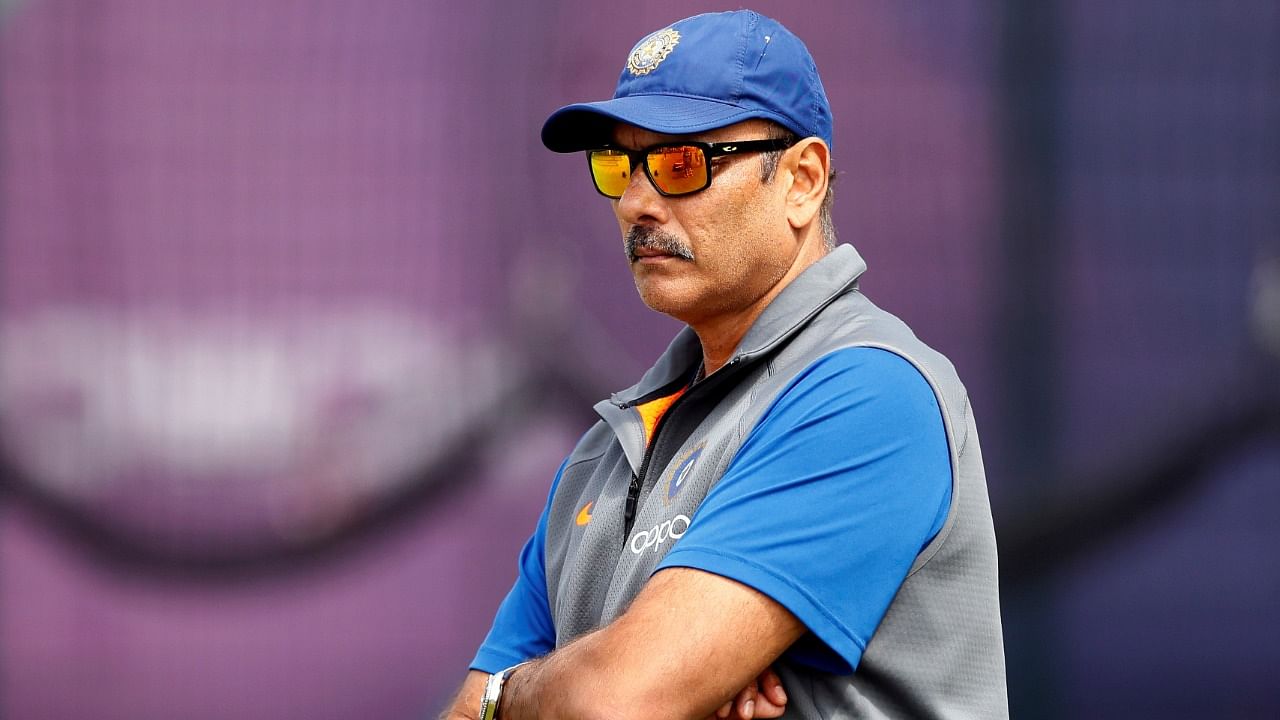 Outgoing India men's cricket team head coach Ravi Shastri. Credit: Reuters File Photo
