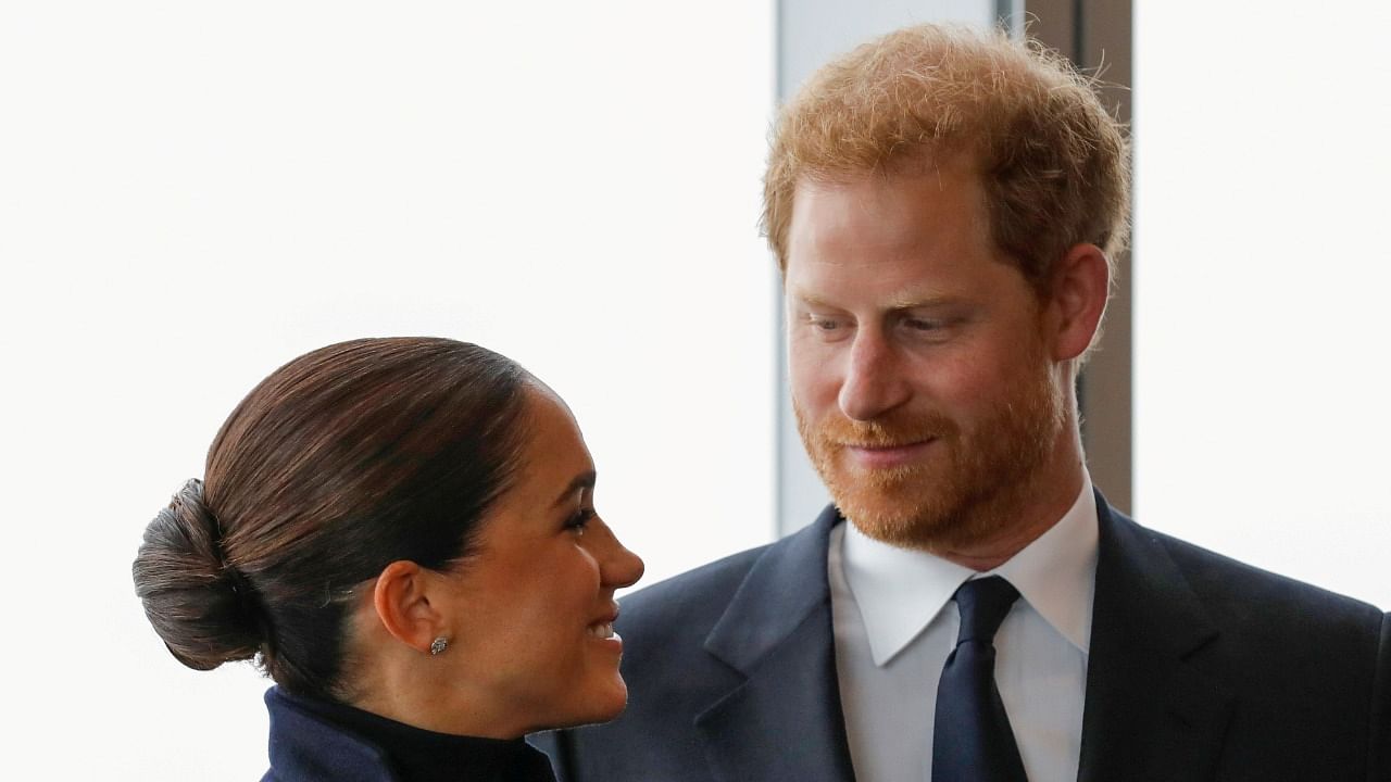 Britain's Prince Harry and Meghan, Duke and Duchess of Sussex. Credit: Reuters File Photo