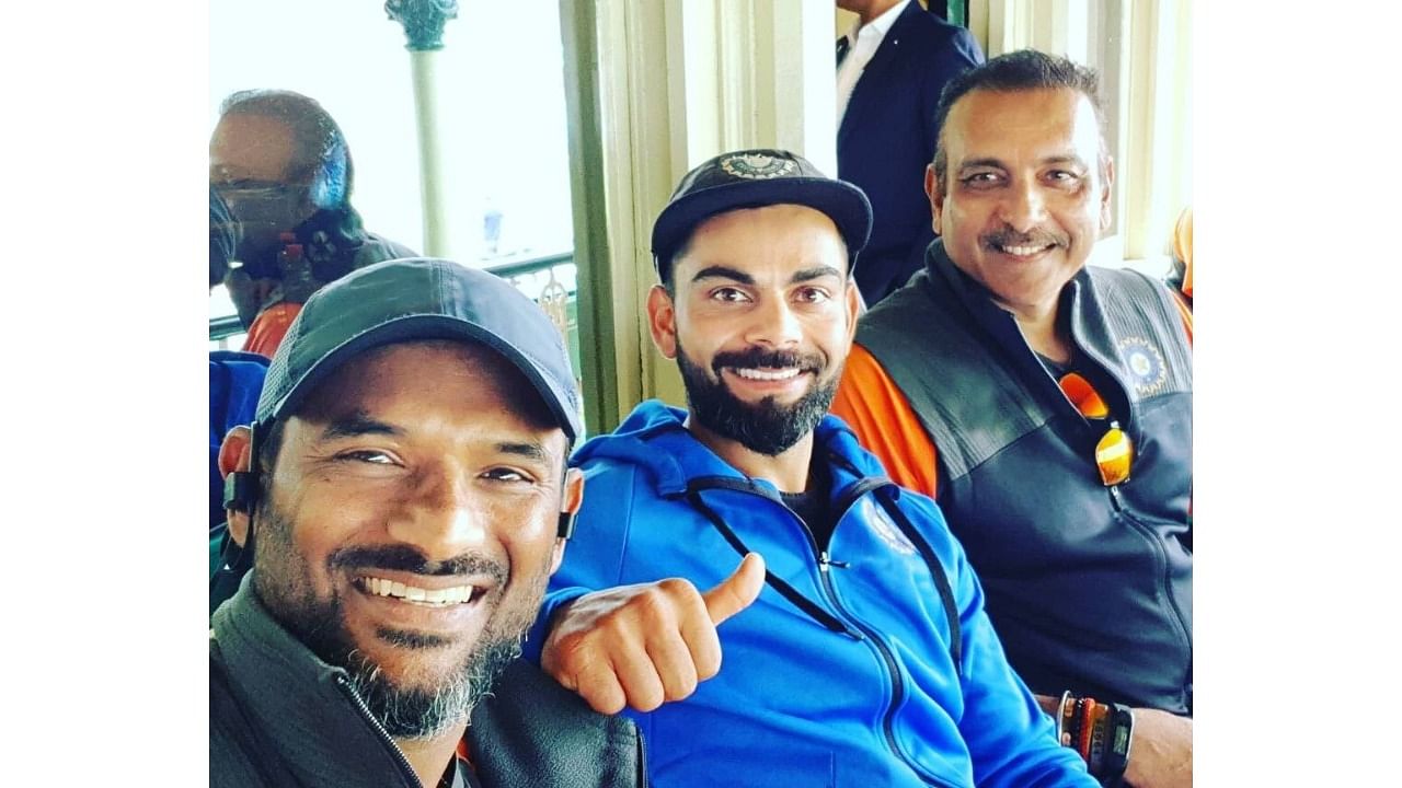 The departure of Shastri and Co marks the end of an era in Indian cricket. Credit: Twitter/@imVkohli