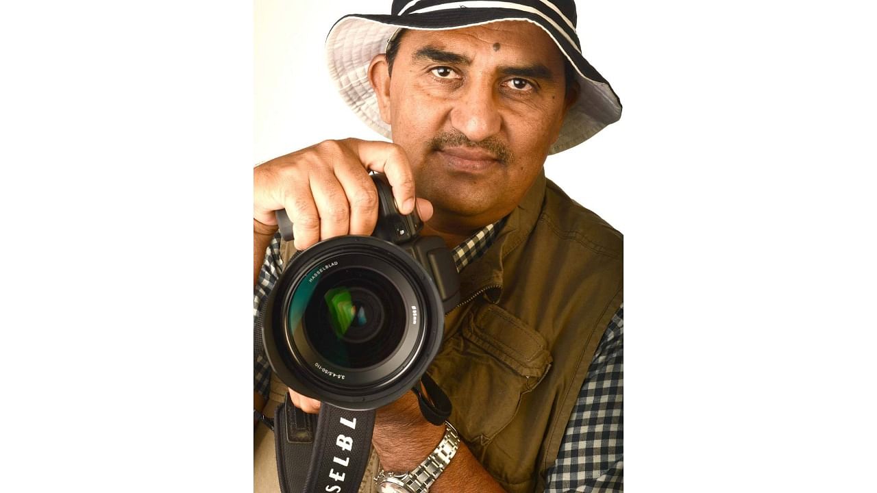 Vijayawada-based photojournalist Tamma Srinivasa Reddy. Credit: Twitter/@VSReddy_MP