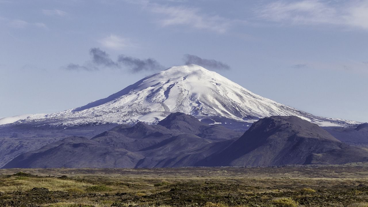 A view of the Hekla volcano. Credit: iStock photo