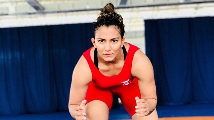 Geeta Phogat. Credit: Twitter/ @geeta_phogat