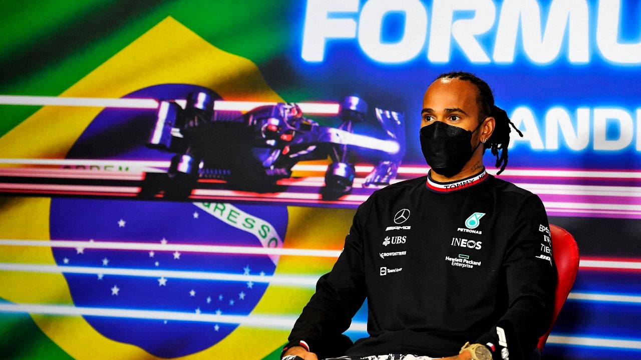 Lewis Hamilton ahead of the Brazilian Grand Prix. Credit: Reuters Photo