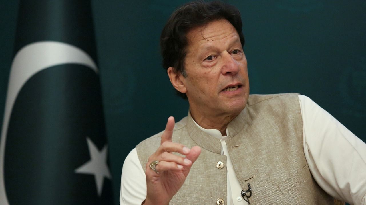 Pakistan's former cricket star prime minister, Imran Khan. Credit: Reuters File Photo
