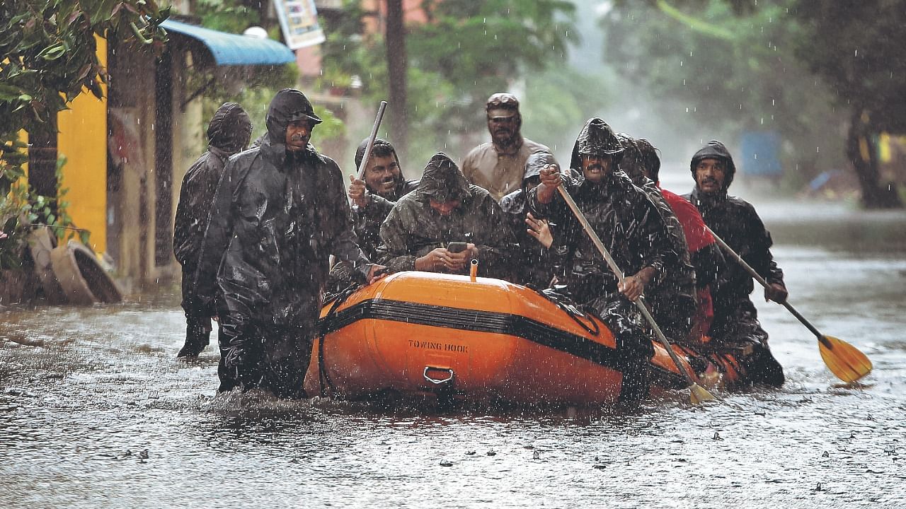The downpour and the flooding raised fears of a repetition of the 2015 event. Credit: Reuters Photo