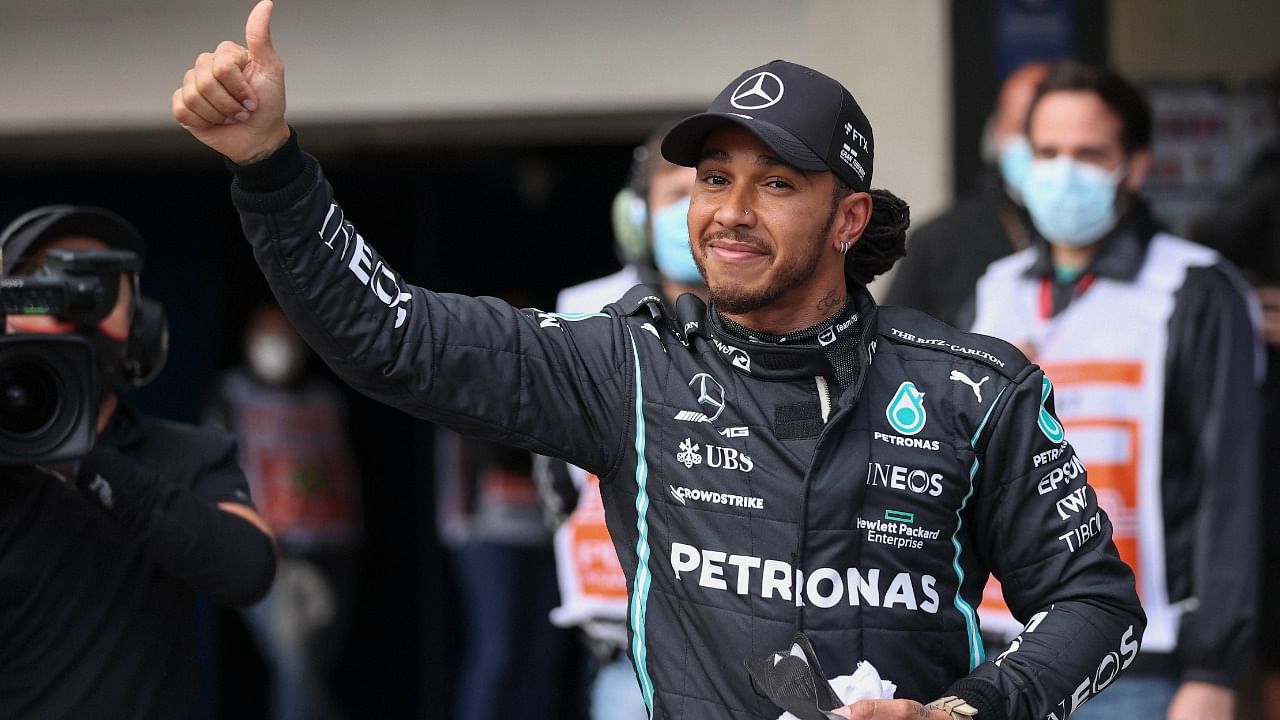 Mercedes driver Lewis Hamilton. Credit: AP/PTI File Photo
