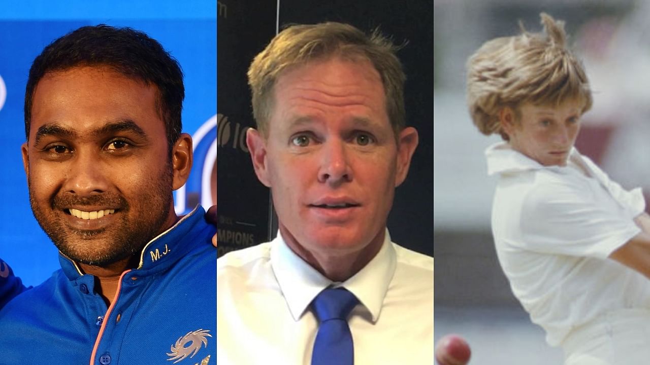 Mahela Jayawardene (L), Shaun Pollock (C) and Janette Brittin. Credit: AFP, DH, Getty Photos