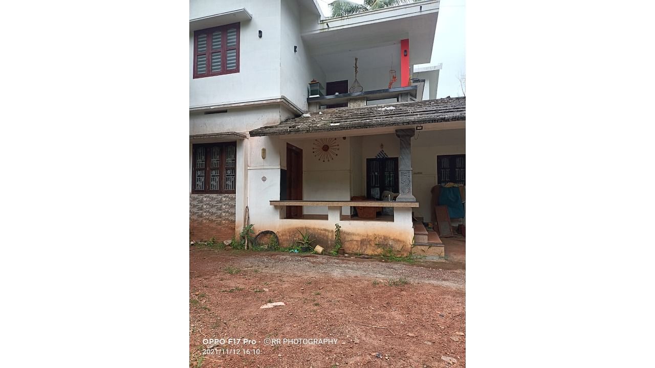 A view of the house in Kozhikode from which strange sounds have been constantly heard over the past few months. Credit: Special Arrangement