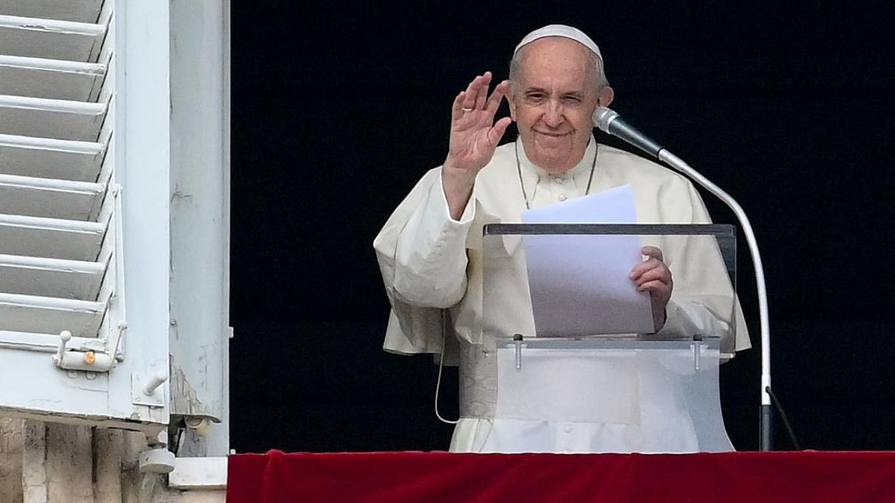 Pope Francis. Credit: AFP Photo