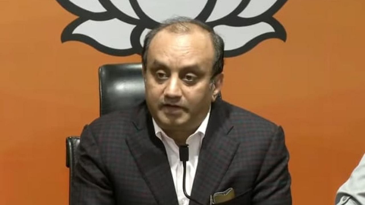 BJP spokesperson Sudhanshu Trivedi. Credit: IANS Photo