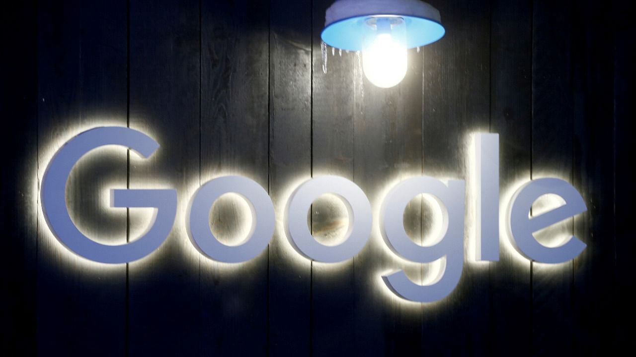 The logo of Google is seen in Davos, Switzerland. Credit: Reuters File Photo