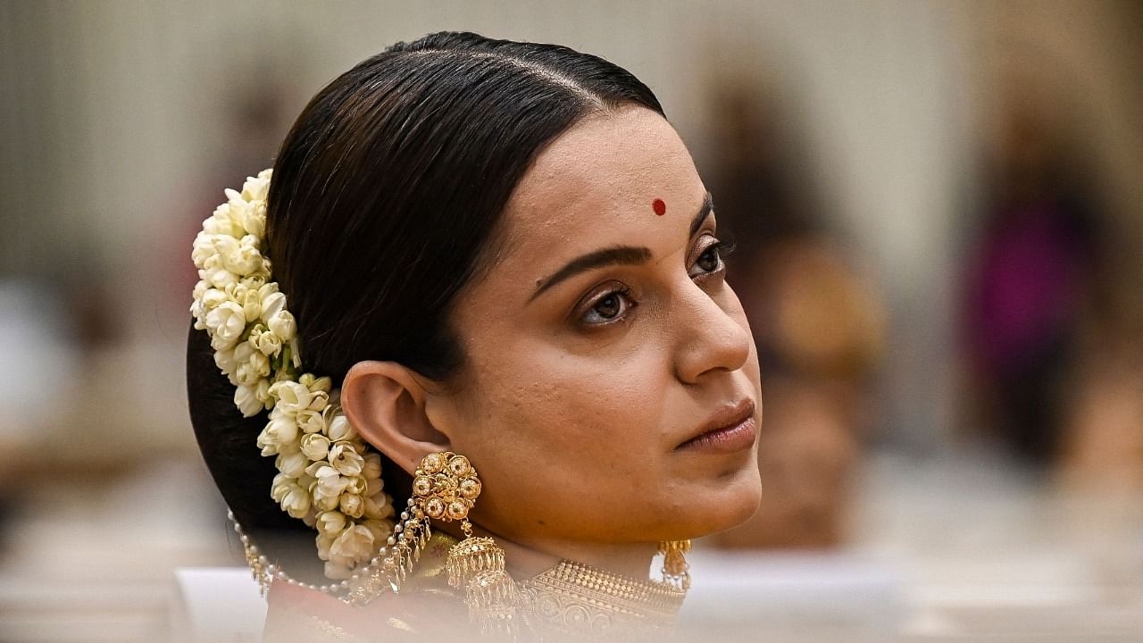 Bollywood actor Kangana Ranaut had said that what India achieved in 1947 was "bheek" (alms) but the country got the real freedom only in 2014 when Narendra Modi became the prime minister. Credit: AFP File Photo