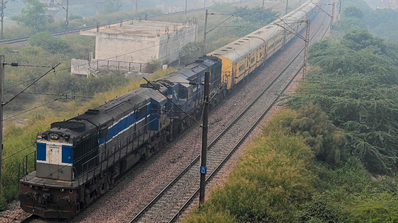 According to a press release issued by the Sattvik Council of India, it has tied up with IRCTC to introduce services that fits the requirements of vegetarians and promotes vegan travelling to holy destinations. Credit: AFP Photo