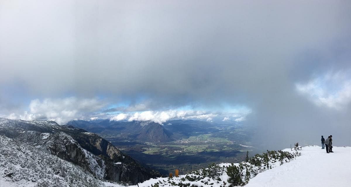 Alps from the top of Untersberg